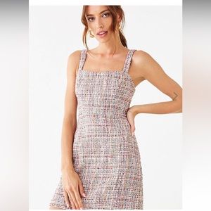 Forever 21 Multicolor Printed Mini Relaxed Fit A Line Dress